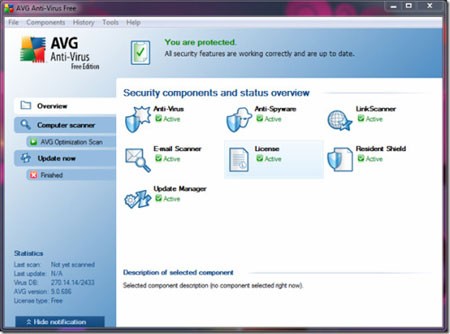 AVG 9 Antivirus Free Edition